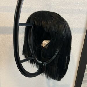 Fashion Wig Black with Bangs